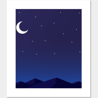 BEAUTIFUL NIGHT SKY Posters and Art